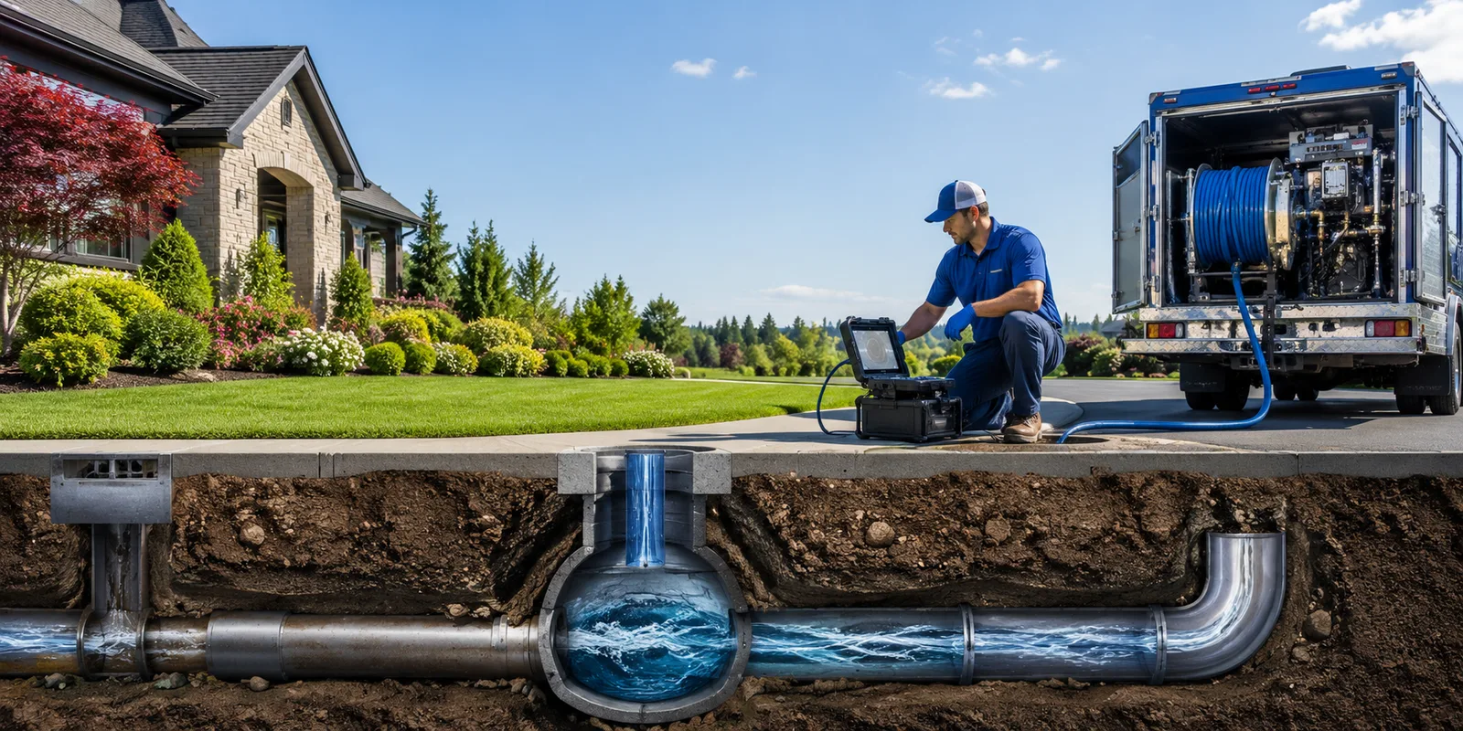 Drainage restoration information for Hubbard Lake, MI